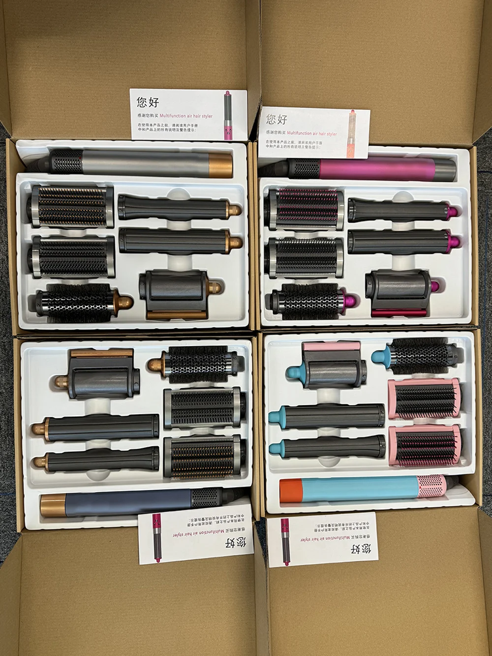 SenCiciMen X9 Multi Hair Styler Curling Iron Hair Hot Air Brush Curling Barrel Hair Dryer Salon Professional Curly Hair Styler