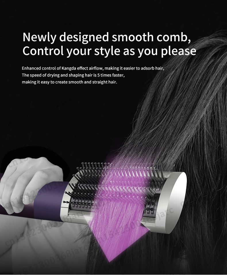 SenCiciMen X9 Multi Hair Styler Curling Iron Hair Hot Air Brush Curling Barrel Hair Dryer Salon Professional Curly Hair Styler