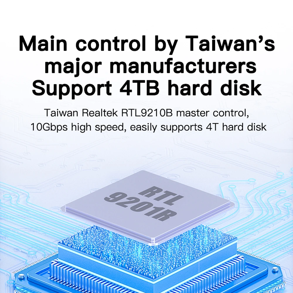 Meetiger M.2 NVMe SSD Enclosure 5/10Gbps External Case for M.2 NVMe NGFF SATA SSD Adapter Tool Free External Hard Drive Case