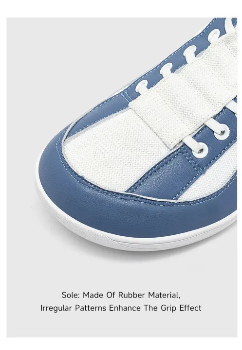 HOBIBEAR Wide-Toe-Box Barefoot Shoes Womens Mens Zero Drop Slip On Sneakers Minimalist Walking Shoes
