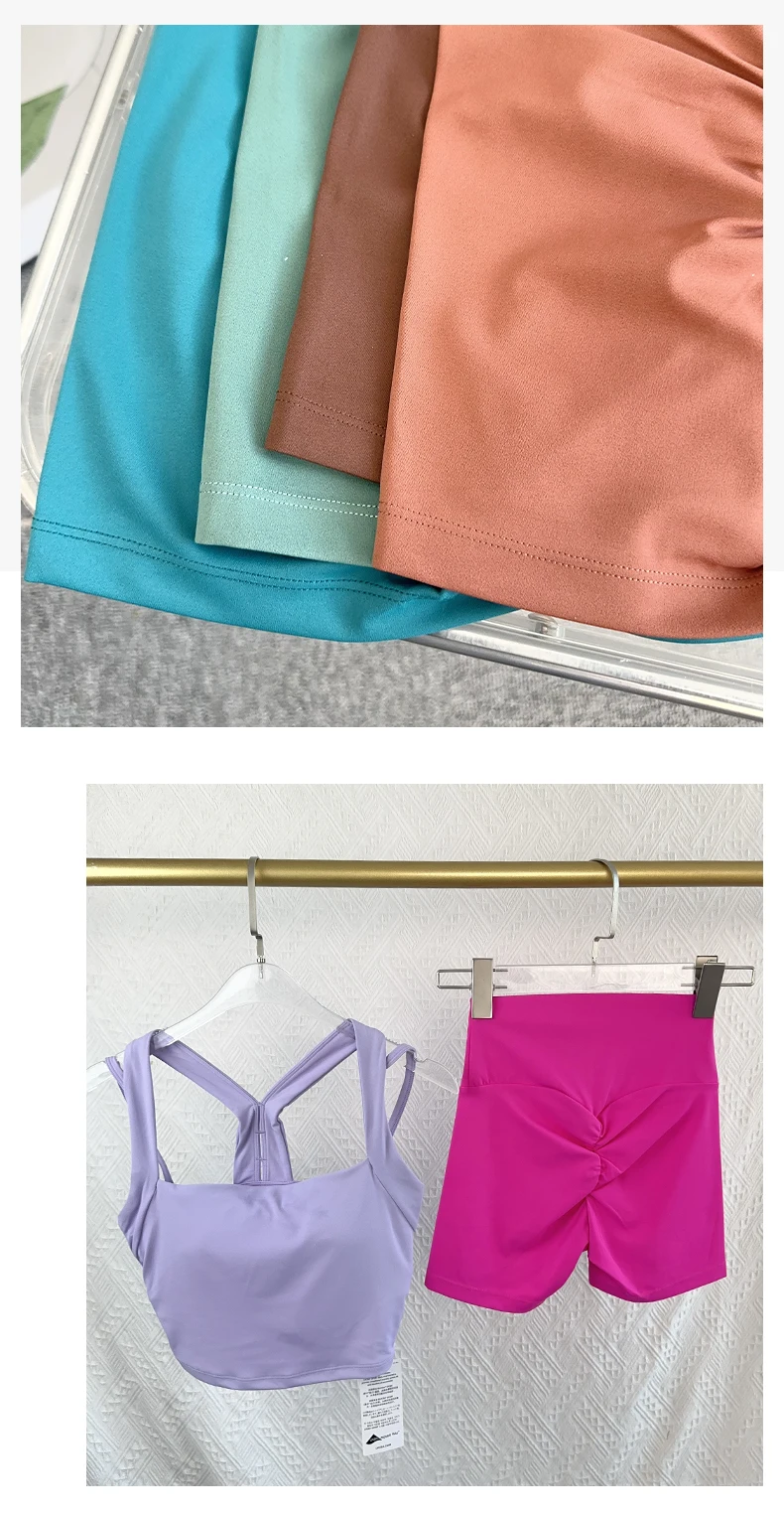 Women Sports Short Yoga Legging Shorts Squat Proof High Waist Fitness Tight Shorts Quick Drying Cycling Workout Gym Shorts