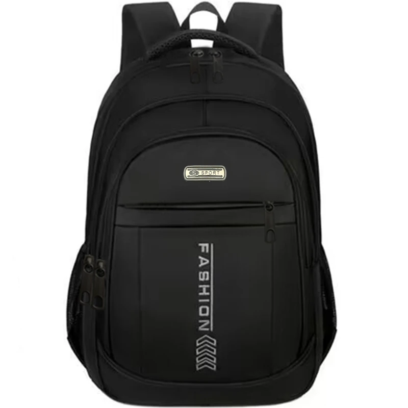 Spring New Backpack Male Leisure Business Travel Backpack Large Capacity Junior High School Bag Female Computer Men's Bag