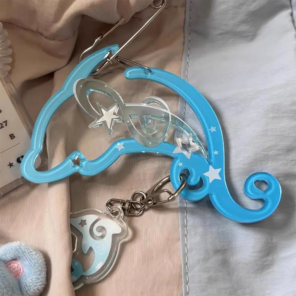 DIY New Cartoon Cute Musical Notes Carabiner Acrylic Mobile Phone Pendant INS Acrylic Bag Charms Backpack Hanging Accessories