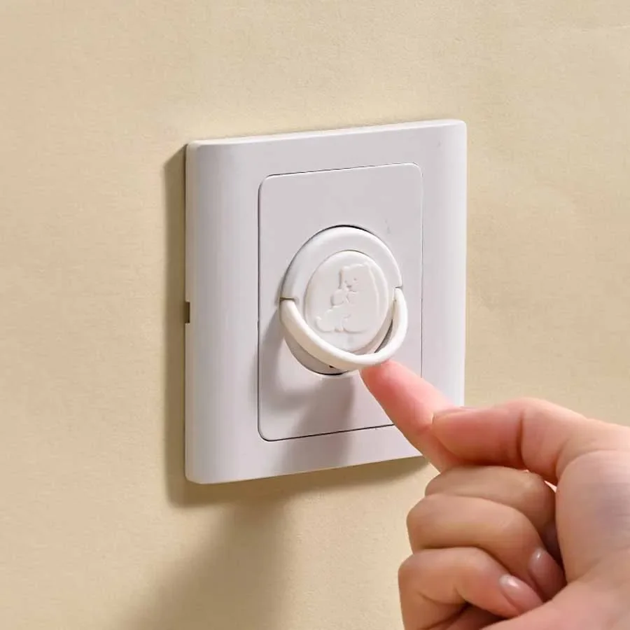 5/10pcs Electrical Safety Socket Protective Cover European Standard Child Anti-electric Shock Socket Cover Baby Safe Protection
