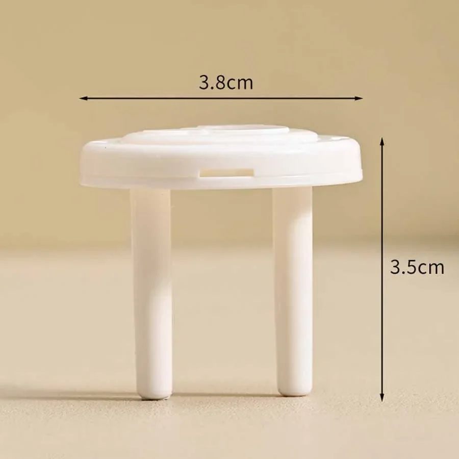 5/10pcs Electrical Safety Socket Protective Cover European Standard Child Anti-electric Shock Socket Cover Baby Safe Protection
