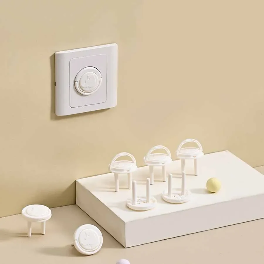 5/10pcs Electrical Safety Socket Protective Cover European Standard Child Anti-electric Shock Socket Cover Baby Safe Protection