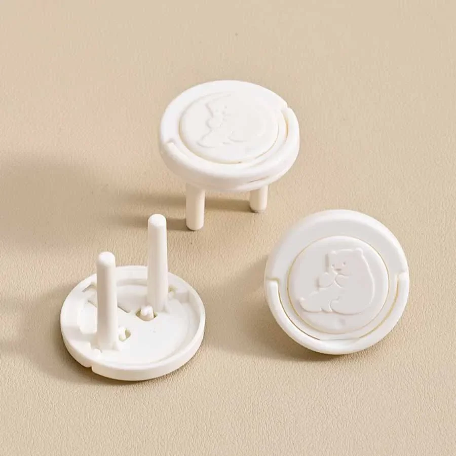 5/10pcs Electrical Safety Socket Protective Cover European Standard Child Anti-electric Shock Socket Cover Baby Safe Protection