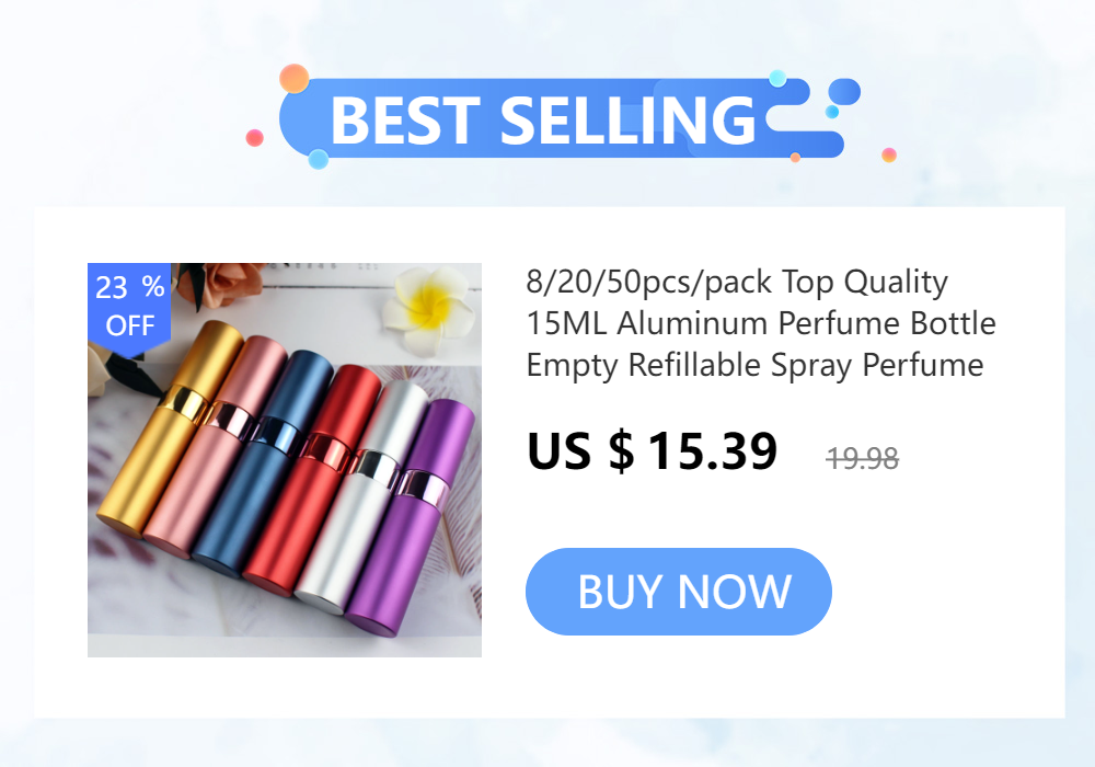 1PC 5ml 10ml Portable Mini Perfume Glass Bottle Travel Aluminum Spray Atomizer Empty Metal Parfume Atomiser Sprayer