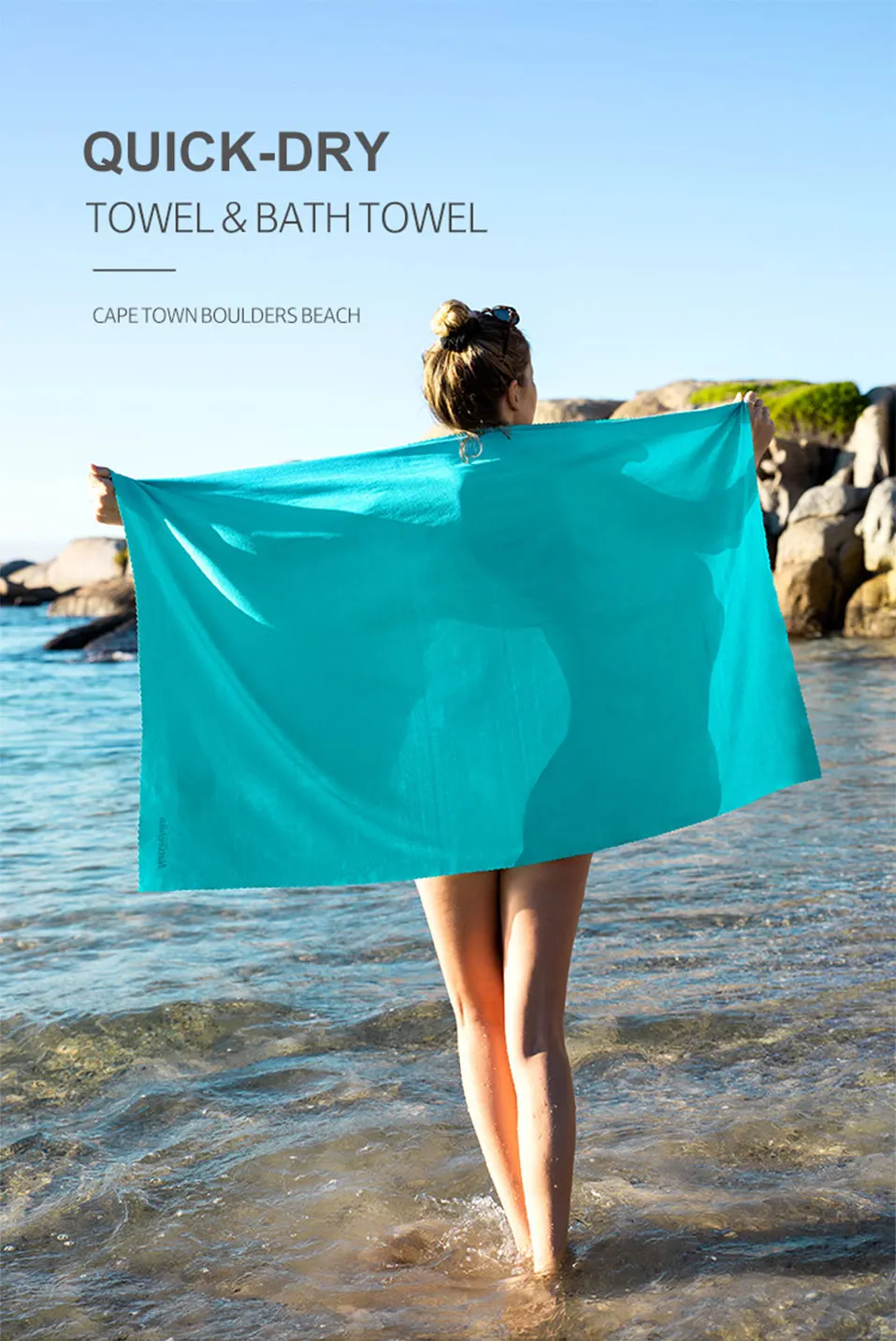 Naturehike Beach Towel Microfiber Outdoor Camping Quick Dry Towel Swimming Bath Towel Gym Golf Sports Ultralight Travel Towel