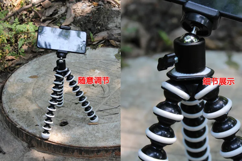 Octopus Flexible Tripod Stand for Smartphone DSLR And Camera - Foldable Desktop Tripod Available in 4 Sizes