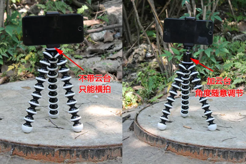 Octopus Flexible Tripod Stand for Smartphone DSLR And Camera - Foldable Desktop Tripod Available in 4 Sizes
