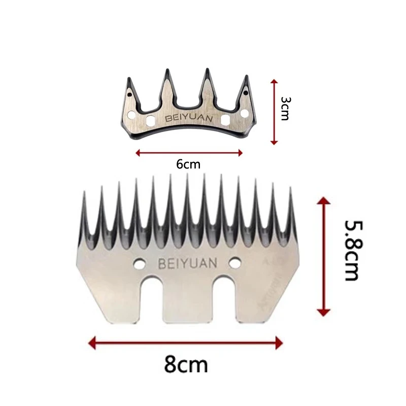 BEIYUAN Sheep/Goats Shears Convex Comb Cutter Shearing Clipper 13 Tooth Blade For Sheep Clipper Shears Scissors
