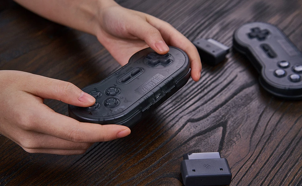 8BitDo SN30 2.4G Wireless Gamepad for Original SNES/SFC