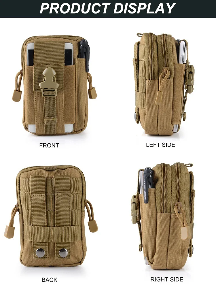 Tactical Leg Bag Sports Camouflage Riding Locomotive Portable Multifunctional Leggings Bag Sports Hanging Waist Bag Waist Packs