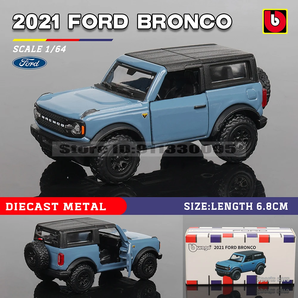 Bburago 1:64 golf Porsche 911 Shelby Raventon Mustang Lamborghini Collection Series Car Die Casting Model Gift Toy