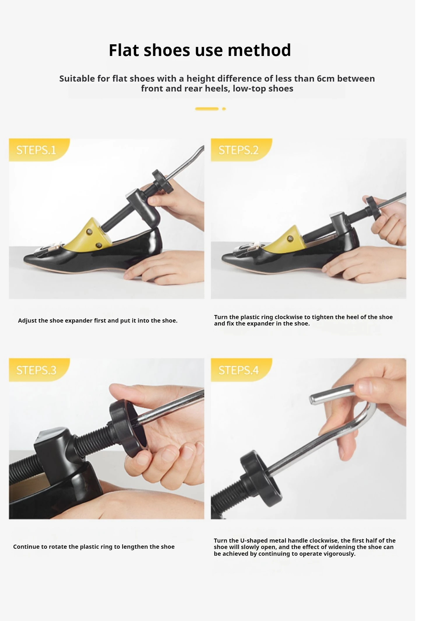 2Pcs Professional Shoe Trees Adjustable Length Width Shoes Stretcher Boots Sneakers Shoe Stretchers Men Woman Heels Shoes Tree