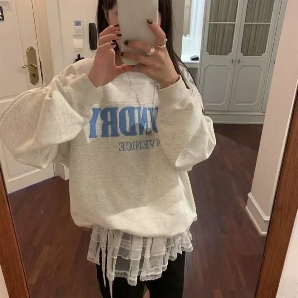 New Embroidered Flower Lace Mini Skirt See Through Y2K Streetwear Lace Up Ruffles Skirt Harajuku Butt Curtain Jeans Decoration