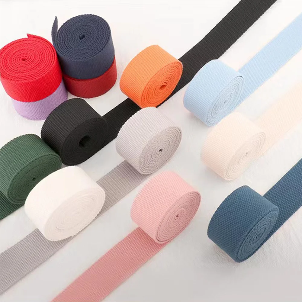 5M*32mm Portable Webbing Strapping for Backpack Bag DIY Sewing Belt Accessories Apparel Decoration Ribbon