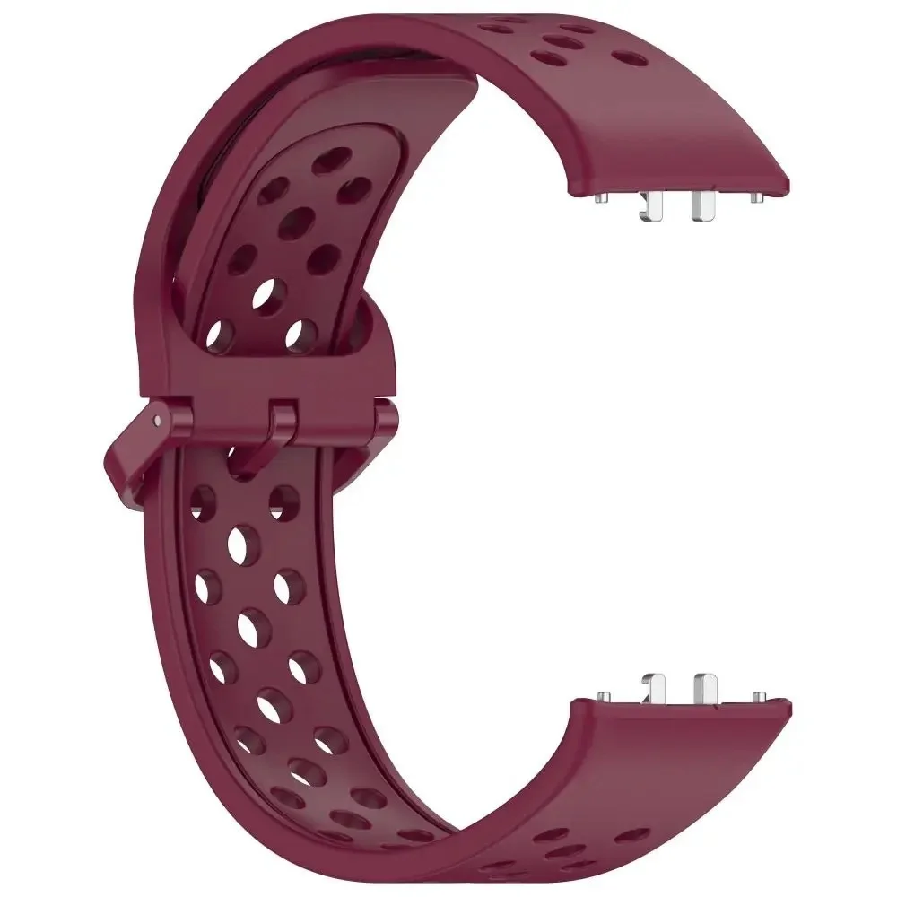 Soft Silicone Watch Compatible with Samsung Galaxy Fit3 Replacement Bracelet Breathable Watchband Smart Watch Sports Accessories
