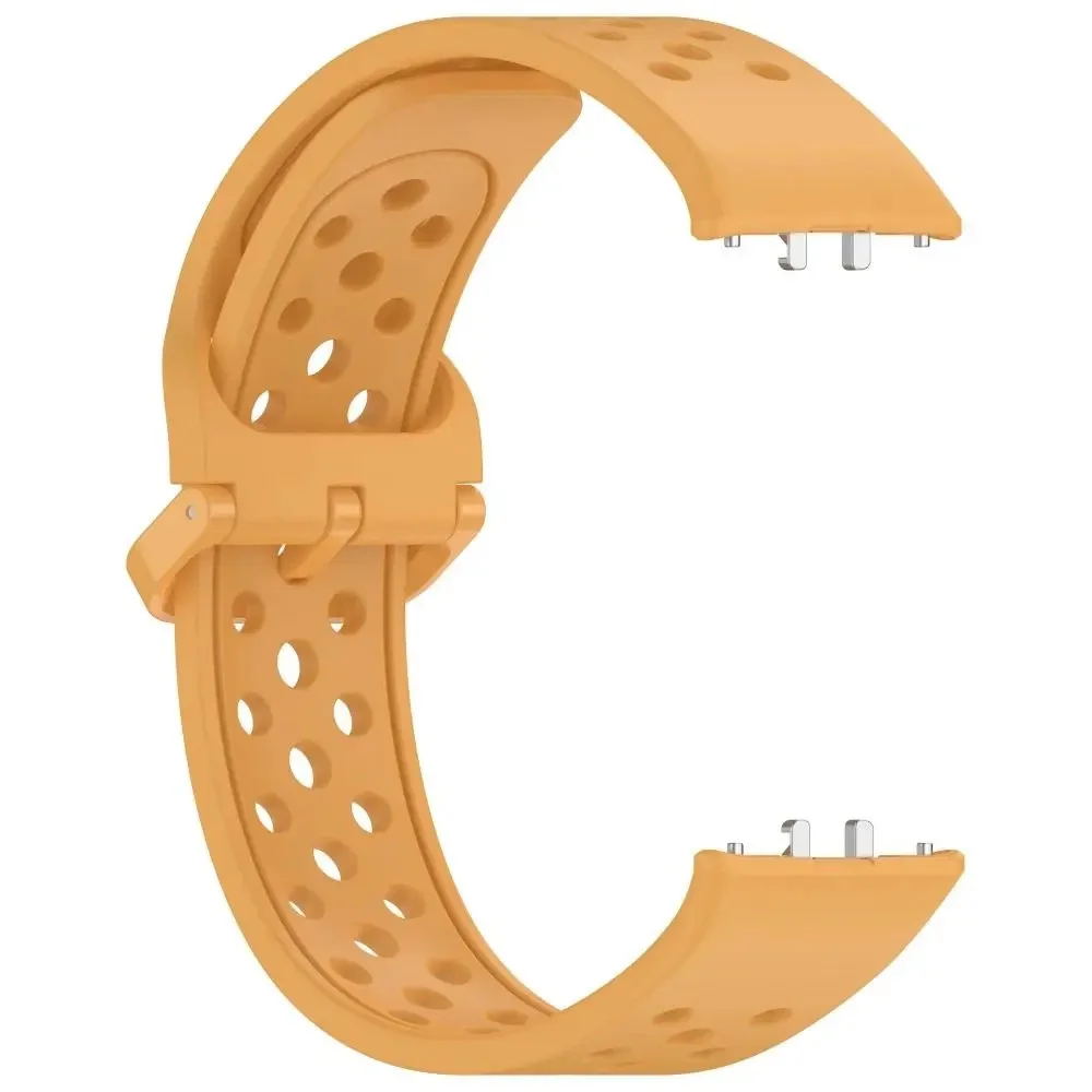 Soft Silicone Watch Compatible with Samsung Galaxy Fit3 Replacement Bracelet Breathable Watchband Smart Watch Sports Accessories