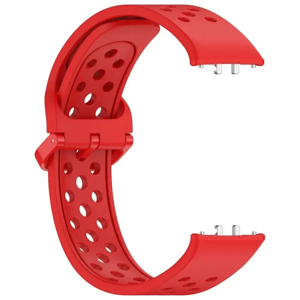 Soft Silicone Watch Compatible with Samsung Galaxy Fit3 Replacement Bracelet Breathable Watchband Smart Watch Sports Accessories