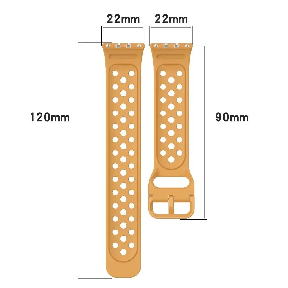 Soft Silicone Watch Compatible with Samsung Galaxy Fit3 Replacement Bracelet Breathable Watchband Smart Watch Sports Accessories