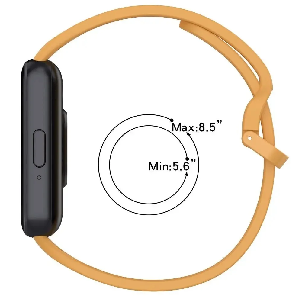 Soft Silicone Watch Compatible with Samsung Galaxy Fit3 Replacement Bracelet Breathable Watchband Smart Watch Sports Accessories