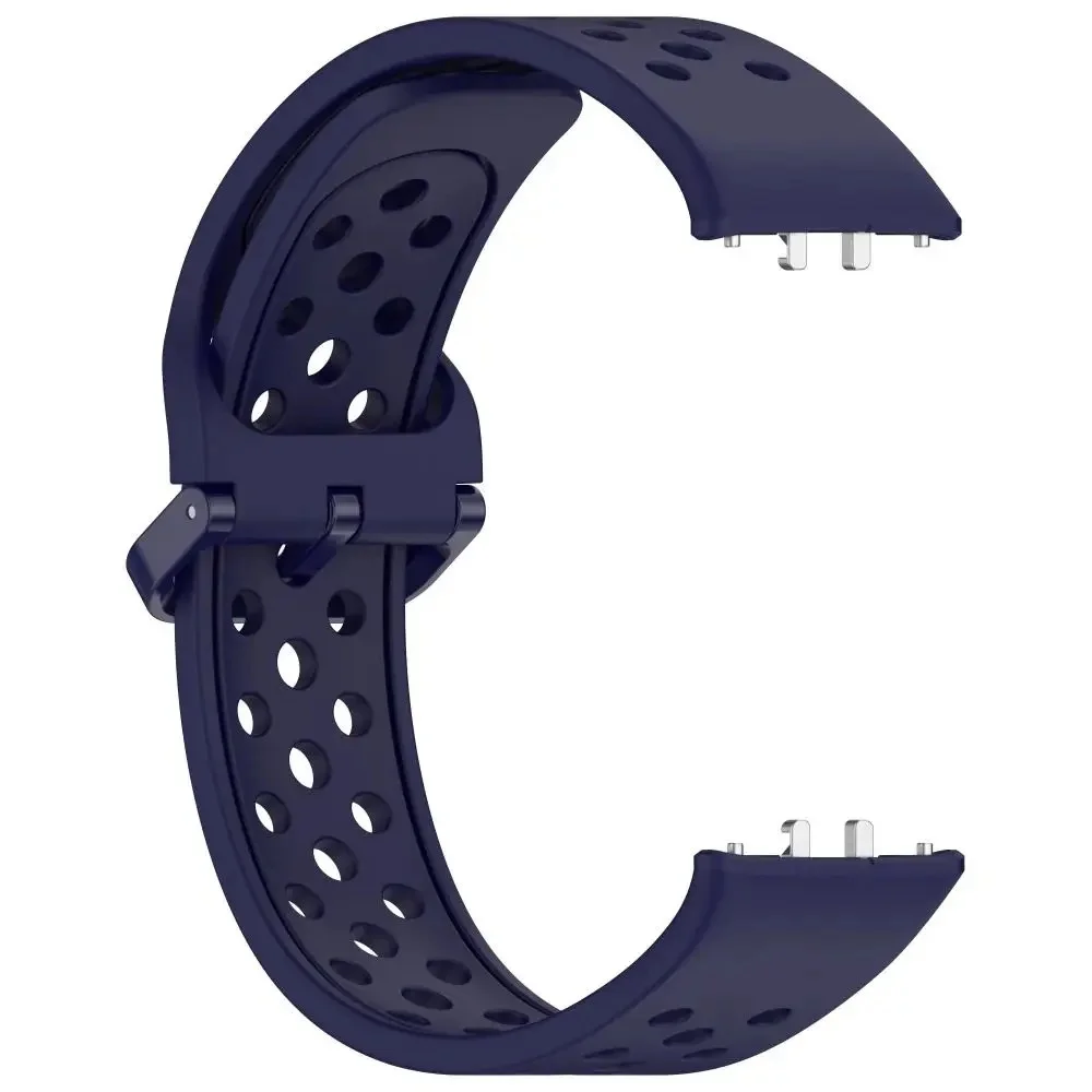 Soft Silicone Watch Compatible with Samsung Galaxy Fit3 Replacement Bracelet Breathable Watchband Smart Watch Sports Accessories