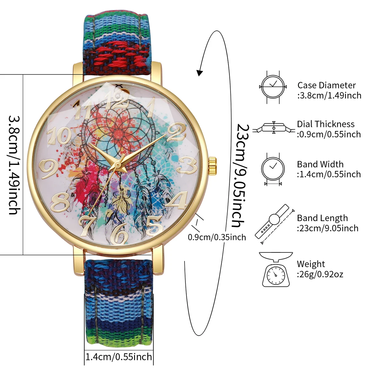 2PCS/Set Women Fashion Watches Ladies Casual Leather Band Arabic Dial Quartz Wrist Watches Female Clock(Without Box)