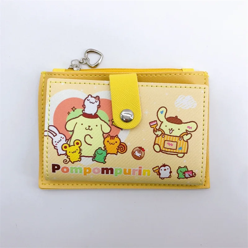 Hello Kitty Purse Sanrio Coin Pouch Clutch Bag Kids Purses Cute Wallet Kuromi Card Holder Purses and Bags Mini Purse for Girls