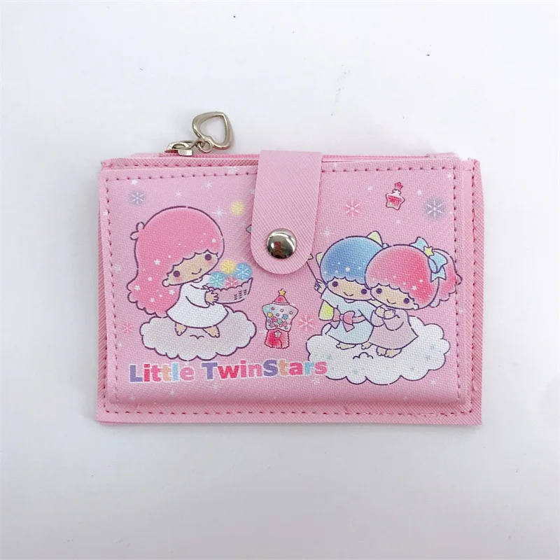 Hello Kitty Purse Sanrio Coin Pouch Clutch Bag Kids Purses Cute Wallet Kuromi Card Holder Purses and Bags Mini Purse for Girls