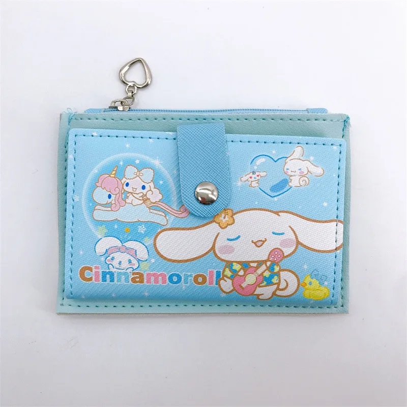 Hello Kitty Purse Sanrio Coin Pouch Clutch Bag Kids Purses Cute Wallet Kuromi Card Holder Purses and Bags Mini Purse for Girls