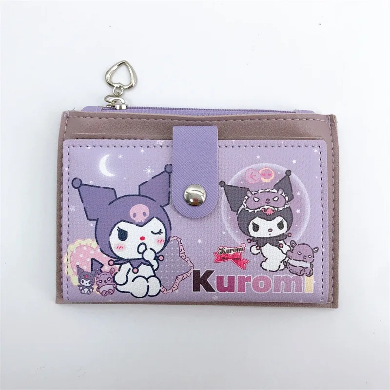 Hello Kitty Purse Sanrio Coin Pouch Clutch Bag Kids Purses Cute Wallet Kuromi Card Holder Purses and Bags Mini Purse for Girls