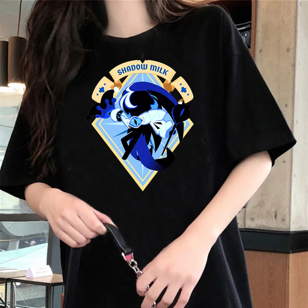 Shadow Milk Cookie t shirt teen korean clothes graphic Classic harajuku aesthetic t shirt 2000s Retro 2000s kawaii anime Trendy