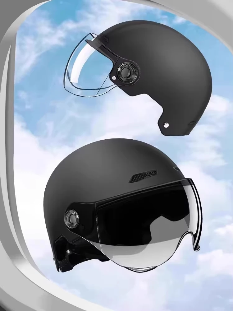 Motorcycle Helmet for Men Women Classic Retro Scooter Vintage Half Helmet Ultralight Cycling MTB Bike Bicycle Motorcycle Helmets