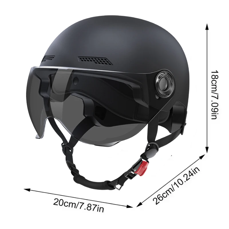 Motorcycle Helmet for Men Women Classic Retro Scooter Vintage Half Helmet Ultralight Cycling MTB Bike Bicycle Motorcycle Helmets