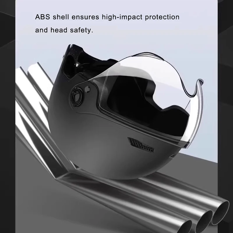 Motorcycle Helmet for Men Women Classic Retro Scooter Vintage Half Helmet Ultralight Cycling MTB Bike Bicycle Motorcycle Helmets