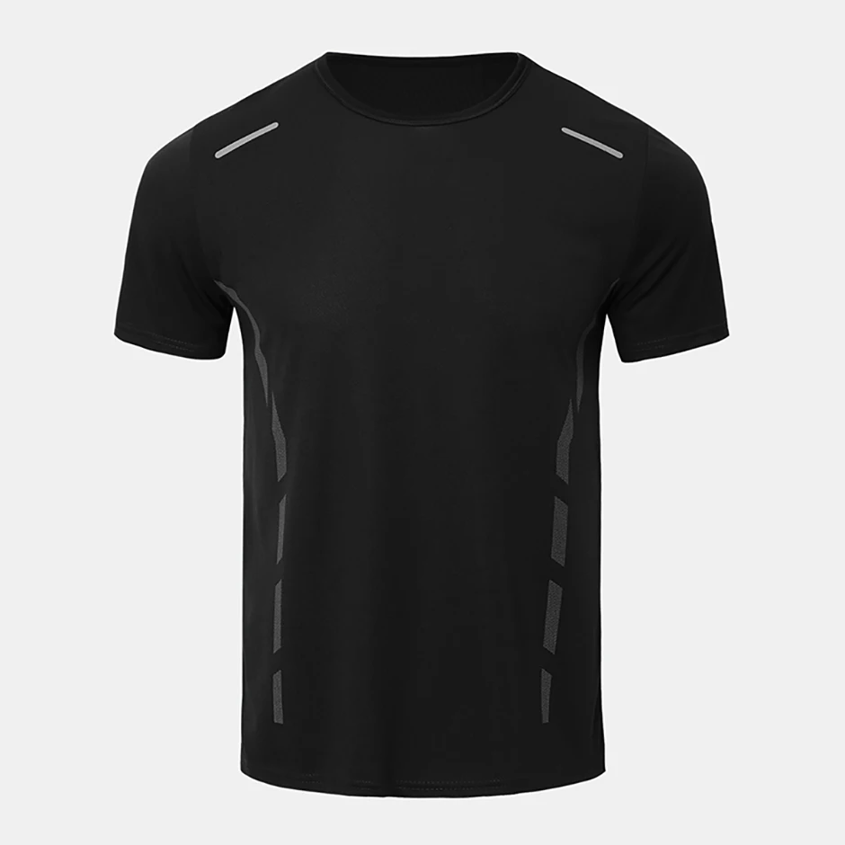 1/4 Pcs Men's Summer Quick-drying Sports Fashion Printed Short-sleeved Teens Loose and Comfortable Running Fitness Joker T-shirt