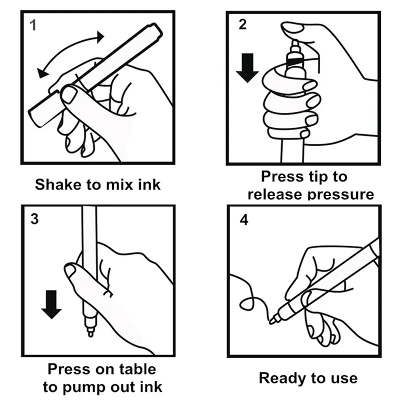 Waterproof Tile Marker Grout Pen Wall Seam for Floor Bathroom Kitchen Toilet Wall Seam Repair Black White Gold Silver Beige