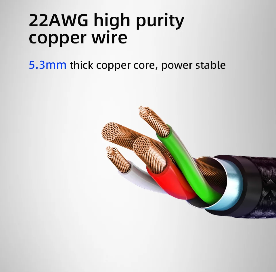 Mellow Premium 6-pin Extension Cable For Bambu Lab AMS X1 X1C P1P P1S 3D Printers AMS 0.5/1/1.5/2 Meters With Megnetic Ring