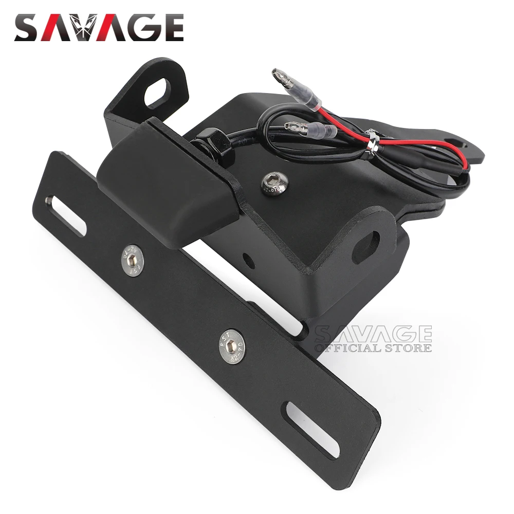 License Plate Holder LED Light For CFMOTO 450SR 450SS 450NK 250 SRS 450 SR SS Motorcycle Accessories Tail Tidy Fender Eliminator