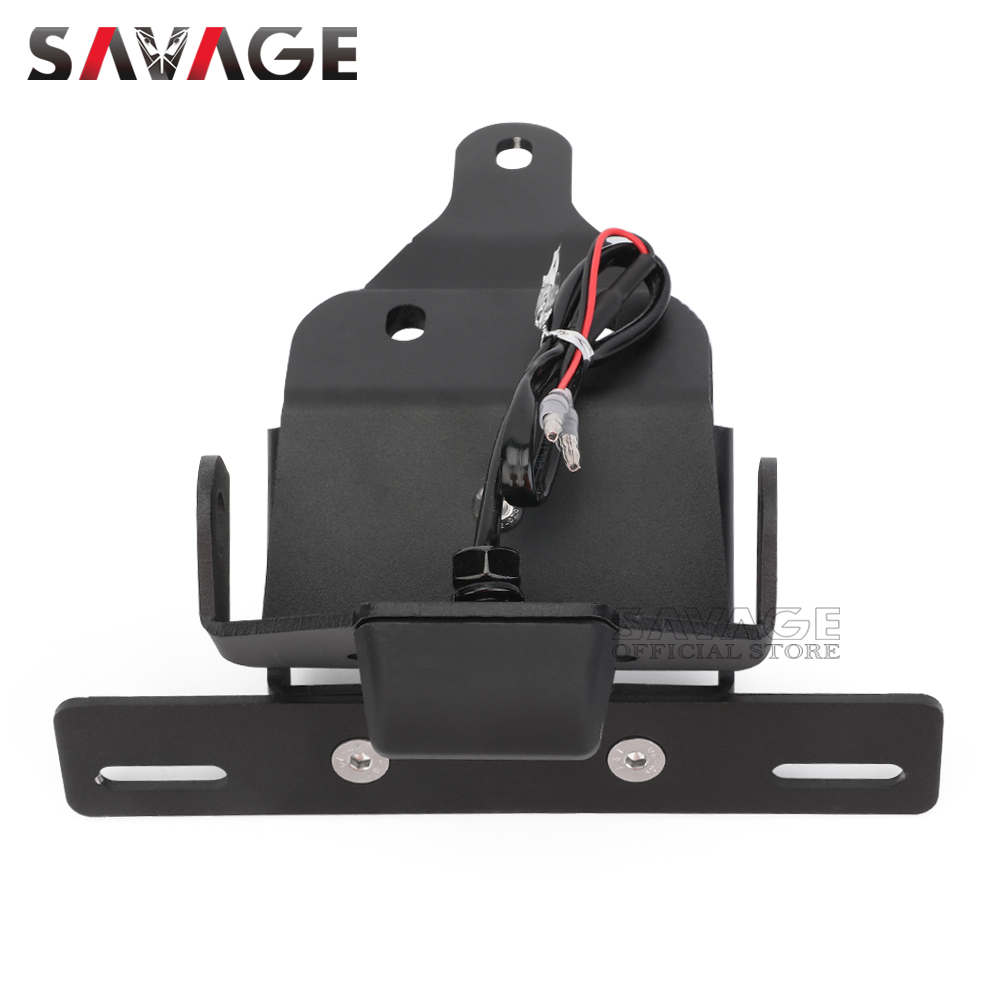 License Plate Holder LED Light For CFMOTO 450SR 450SS 450NK 250 SRS 450 SR SS Motorcycle Accessories Tail Tidy Fender Eliminator