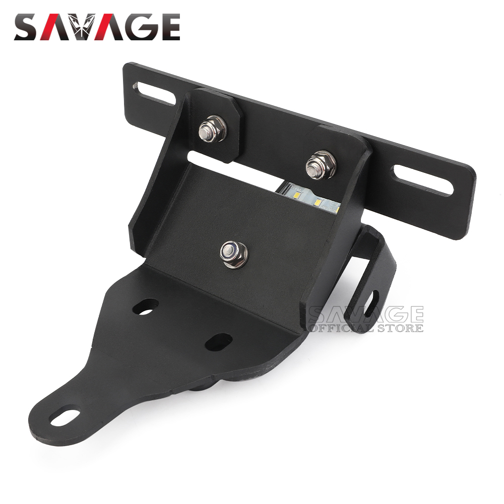 License Plate Holder LED Light For CFMOTO 450SR 450SS 450NK 250 SRS 450 SR SS Motorcycle Accessories Tail Tidy Fender Eliminator