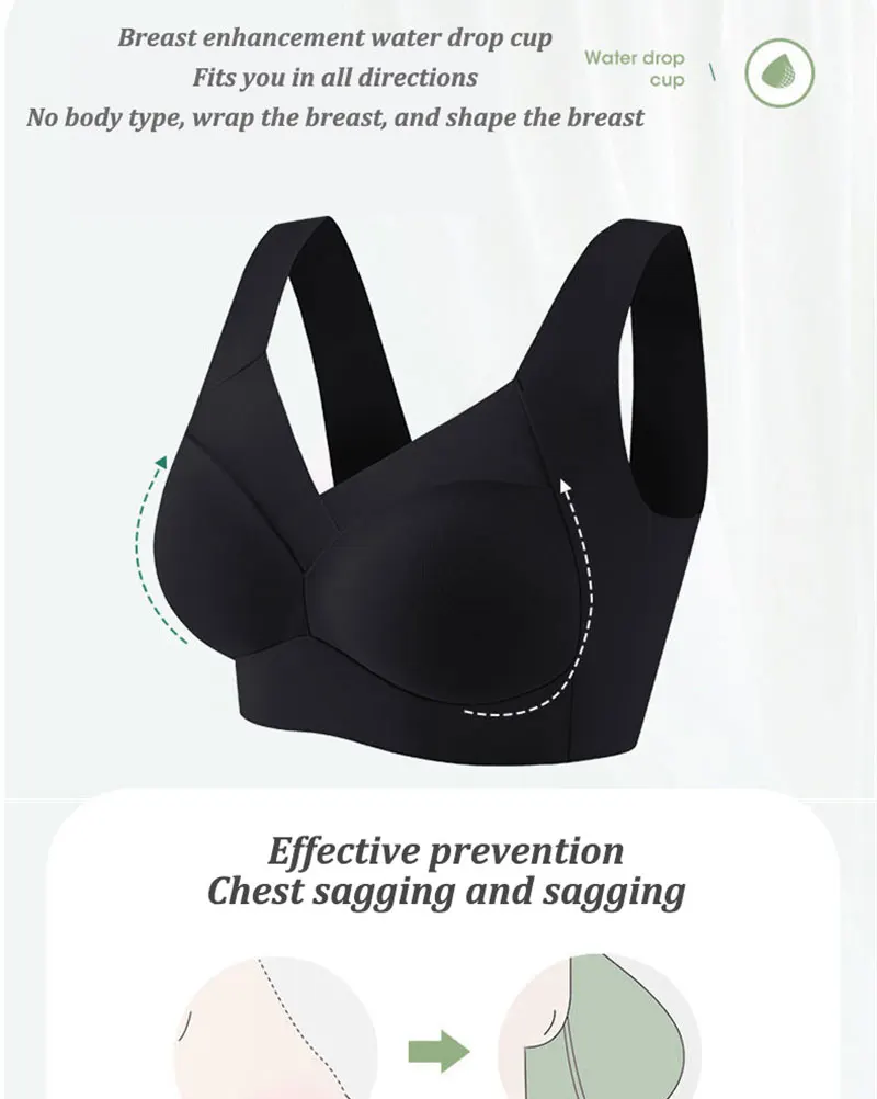 3Pcs/Set Sexy Lace Plus Size Sport Bra For Women Seamless Solid Color Push Up Underwear New Cozy Breathable Wire Free Brassiere