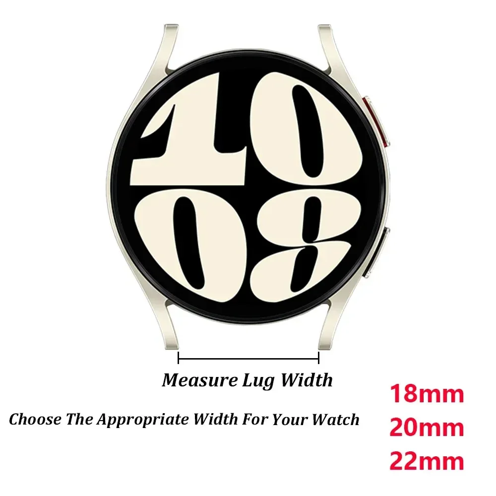 18mm 20 22mm Women Silicone Engraved Bracelet for Huawei GT5/GT4 41mm GT5Pro 46mm Band for Samsung Galaxy FE 7 6 40mm 44mm Strap