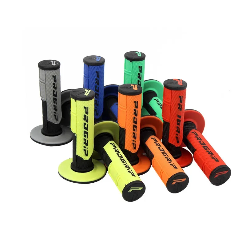 7/8 "22 24mm Universal Motorcycle Grips Handle Bar for YAMAHA Pit Bike Motocross Motorbike Rubber GEL Domino Grip 6 Colors