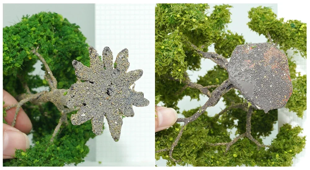 Hot-selling Model Material Wire Tree Model Mountain Sand Table Decoration Diy Model Green Tree Train Railway Railroad Layout
