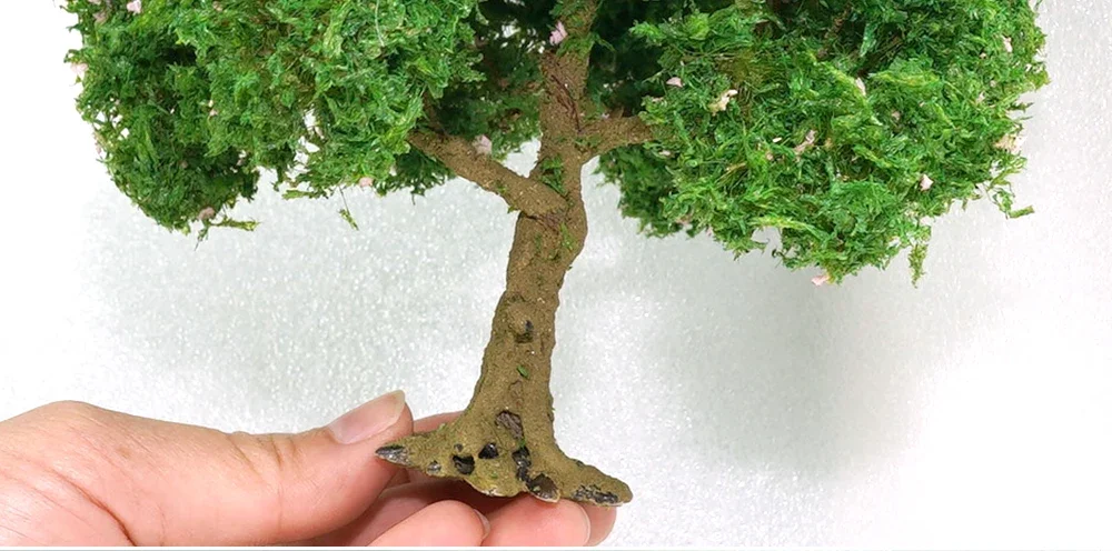 Hot-selling Model Material Wire Tree Model Mountain Sand Table Decoration Diy Model Green Tree Train Railway Railroad Layout