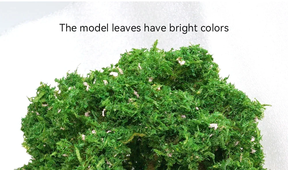 Hot-selling Model Material Wire Tree Model Mountain Sand Table Decoration Diy Model Green Tree Train Railway Railroad Layout