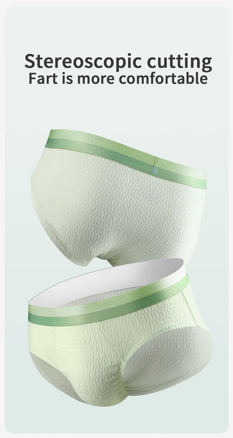 Men's briefs underwear cotton men's baby cotton pants head summer thin trend boys sports antibacterial shorts